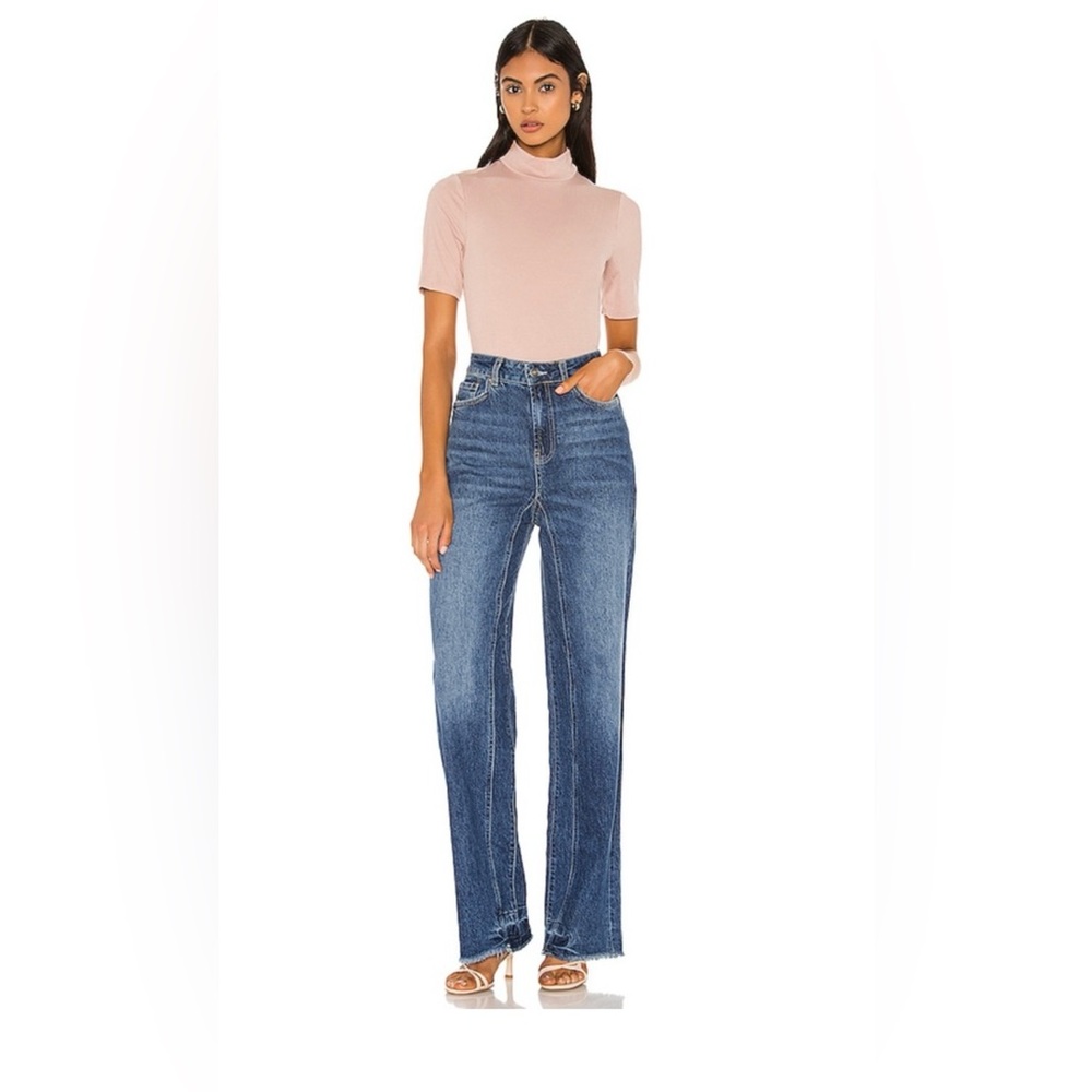 Free People Relaxed Straight Leg Jeans